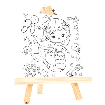 FANDY Plátno s předlohou a stojánkem 176075