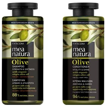 

Farcom Mea Natura Olivový šampon Síla a Jemnost 300 ml + Olivový Kondicionér 300 ml