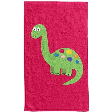 

Faro Dětský ručník 30 × 50 cm, Dinosaurus malina