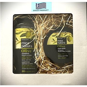 

Farcom Olivový, Šampon vitalita a lesk 300 ml + Maska na vlasy 250 ml