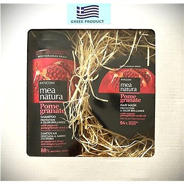 

Farcom Granátové jablko, Šampon ochrana barvy vlasů 300 ml + Maska na vlasy 250 ml