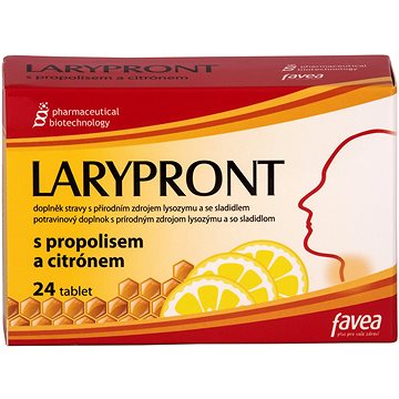 

Favea Larypront propolisem a citroném 24 tablet