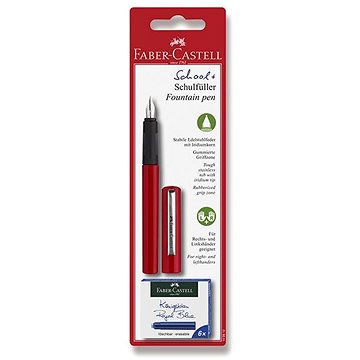 

FABER-CASTELL bombičkové červené + 6 bombiček