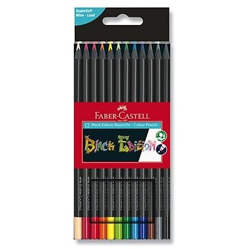 

FABER-CASTELL Black Edition 12 barev