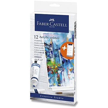 FABER-CASTELL v tubě, 12 barev