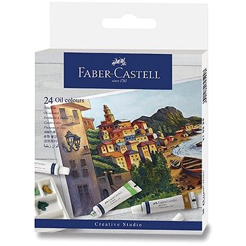 FABER-CASTELL v tubě, 24 barev