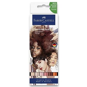

FABER-CASTELL Goldfaber Aqua Portrait, 6 barev
