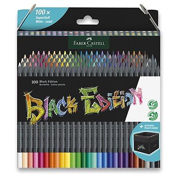 FABER-CASTELL Black Edition, 100 barev