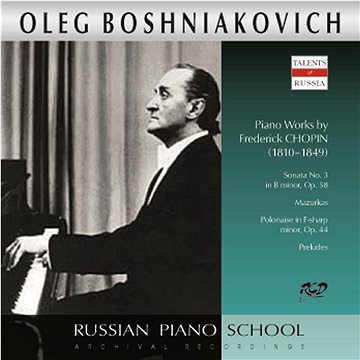 

Boshniakovich Oleg: Sonata No.3, Op. 58 / Mazurkas / etc...- CD