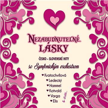 

Various: Nezabudnuteĺné lásky - CD