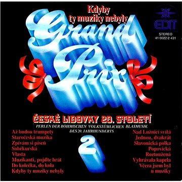 

Grand Prix české lidovky 20.století 2 - CD