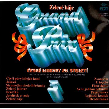 

Grand Prix české lidovky 20.století 3 - CD