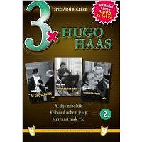 

3x Hugo Haas II: Ať žije nebožtík, Velbloud uchem jehly, Mravnost nade vše /papírové pošetky/ (3DVD)