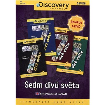 

Sedm divů světa /papírové pošetky/ (4DVD) - DVD