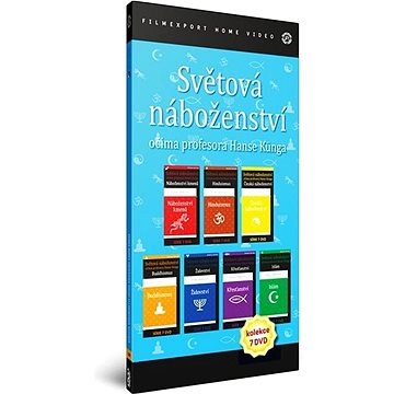 

Komplet Světová náboženství očima profesora Hanse Künga /papírové pošetky/ (7DVD) - DVD