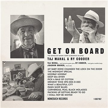 

Mahal Taj, Cooder Ry: Get On Board - CD