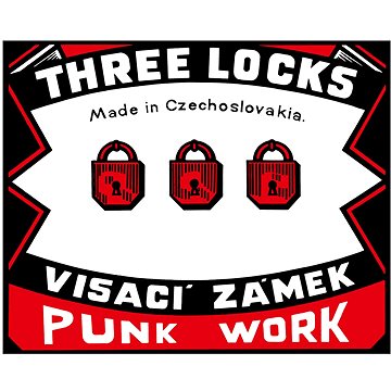 

Visací zámek: Three Locks - LP