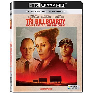 

Tři billboardy kousek za Ebbingem (2 disky) - Blu-ray + 4K Ultra HD