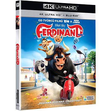 

Ferdinand (2 disky) - Blu-ray + 4K Ultra HD