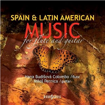 

Hana Budišová Colombo, Miloš P: Spain & Latin American Music for Flute and Guitar