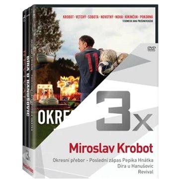 

Kolekce 3x Miroslav Krobot (3x DVD) - DVD