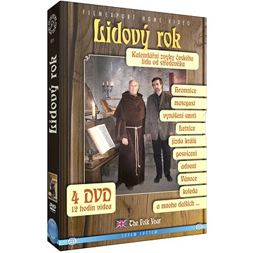 

Lidový rok: Kalendářní zvyky českého (4DVD) - DVD
