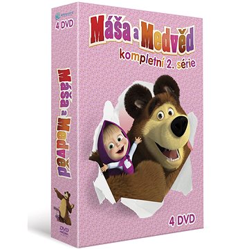 

Máša a medvěd 5-8: Kolekce (4DVD) - DVD