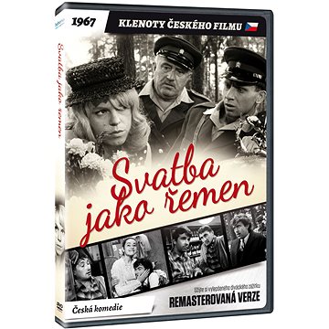 

Svatba jako řemen - edice KLENOTY ČESKÉHO FILMU (remasterovaná verze) - DVD
