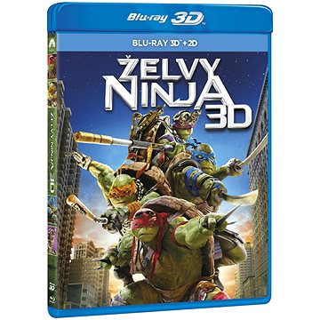 

Želvy Ninja 3D+2D (2 disky) - Blu-ray
