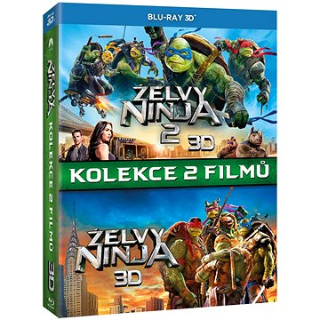 

Želvy Ninja - Kolekce 1+2 3D+2D (3BD) - Blu-ray