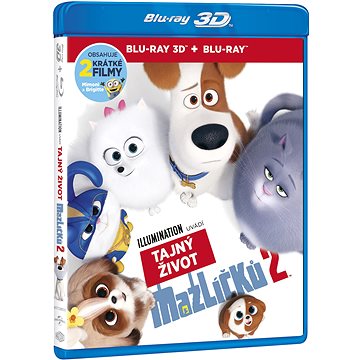 

Tajný život mazlíčků 2 3D+2D (2 disky) - Blu-ray