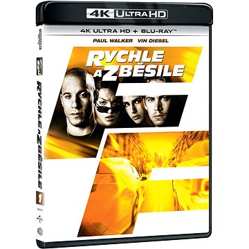 

Rychle a zběsile (2 disky) - 4K Ultra HD + Blu-ray