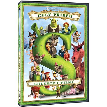 

Shrek: Celý příběh - Kolekce 1-4 (4DVD) - DVD