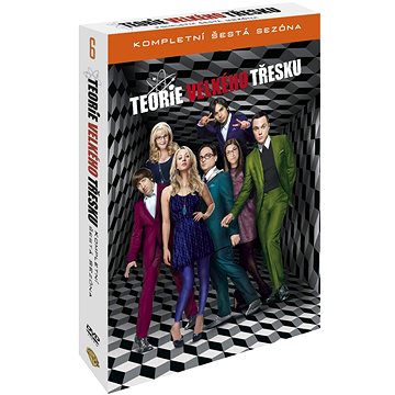

Teorie velkého třesku / The Big Bang Theory - Kompletní 6.série (3DVD) - DVD