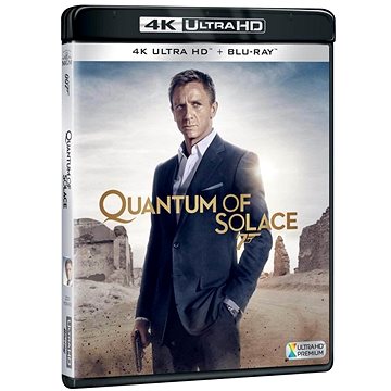 

Quantum of Solace (2 disky) - Blu-ray + 4K Ultra HD