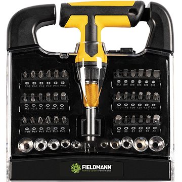 

FIELDMANN Sada bitů s T-šroubovákem 48 ks FDS 1021-48R