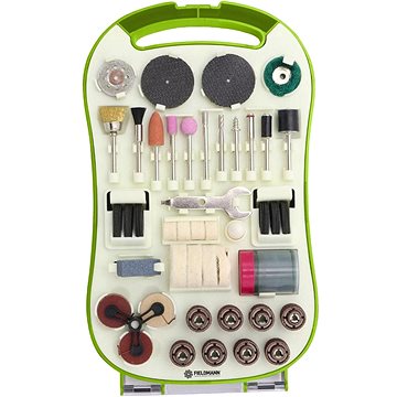 

FIELDMANN Sada nástavců k modelářským bruskám 133 ks FDMB 90133-R