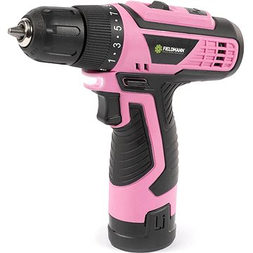 

FIELDMANN Vrtačka AKU 12V růžová FDV 10249-A (1x1,5 Ah)