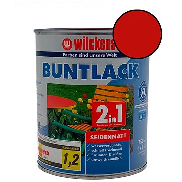 

Wilckens Vodouředitelná univerzální akrylátová matná barva 2 v 1 červená, WI.12430000050