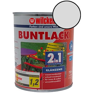 

Wilckens Vodouředitelná univerzální akrylátová lesklá barva 2 v 1 šedá, WI.10473500050