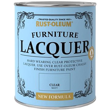 

Rust-Oleum Transparentní lak na nábytek Furniture Lacquer Clear, RO.14303.HU.0.75