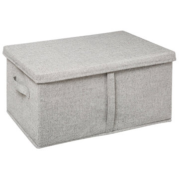 

5Five Úložný box s víkem Orga 50 × 31 × 25 cm, světle šedý
