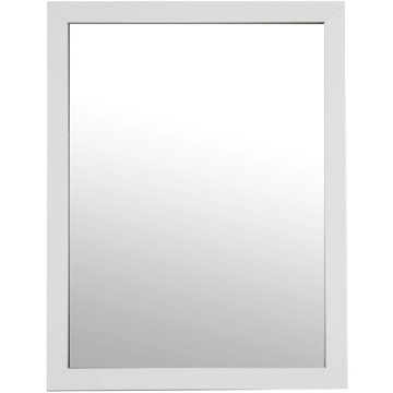 

5five Simply Smart Obdélníkové koupelnové zrcadlo Basic, 34 × 44 cm, bílý rám