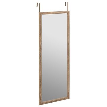 

5five Simply Smart Vysoké zrcadlo k zavěšení na dveře, 94 × 34 × 1,7 cm, hnědé