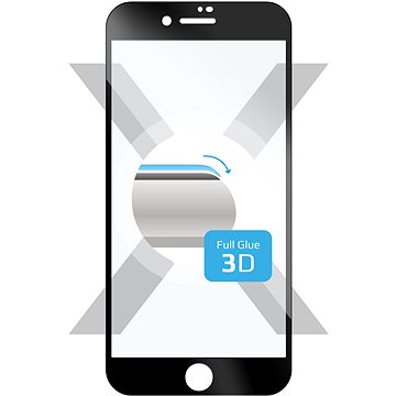 

FIXED 3D Full-Cover pro Apple iPhone 6/6S/7/8/SE (2020/2022) černé