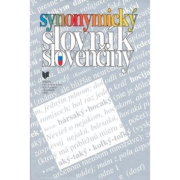 

Synonymický slovník slovenčiny