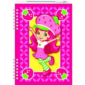 

Psací sada Školní zápisník Strawberry + kuličkové pero