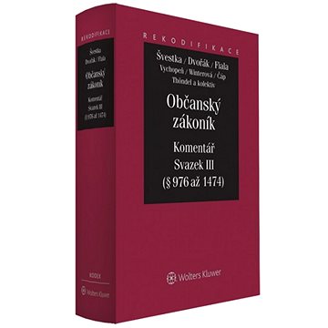 

Občanský zákoník Komentář: Absolutní majetková práva