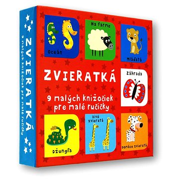 

Zvieratká - 9 malých knižočiek pre malé ručičky