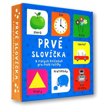 

Prvé slovíčka - 9 malých knižočiek pre malé ručičky